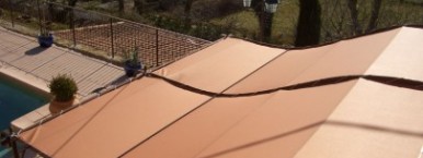 Toile Pergola 900g PVC