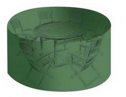 Housse haute r&eacute;sistance pour salon table ronde + chaises